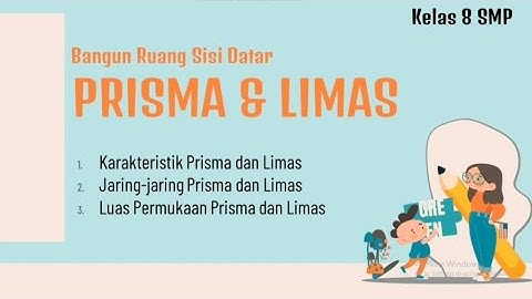Bangun ruang sisi datar Prisma dan Limas menggunakan Geogebra 3D