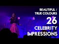 Beautiful  true colours 26 celebrity impressions  jess robinson