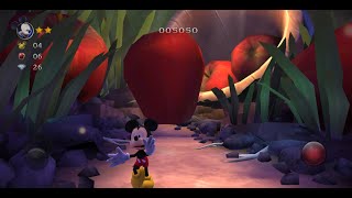 Mickey Mouse castle of Illusion escaping giant apple | Disney starring Mickey mouse | #Shorts