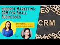 Tutorial of Hubspot Marketing CRM for Small Businesses