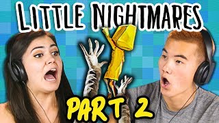 BEWARE THE JANITOR!! | LITTLE NIGHTMARES  Part 2 (React: Gaming)