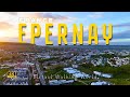 Epernay france from above a stunning drone journey