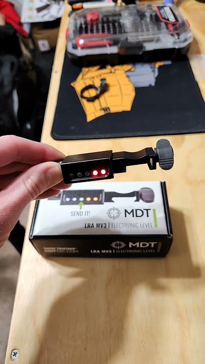 MDT LRA MV3 - Sent It Electronic Level - Excited To Try This Out!