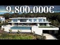 Touring a 9800000 ultra modern mega mansion with insane sea views  sotogrande spain