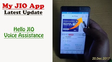 My Jio App New Update : Now Use Hello Jio Voice Assistant feature on any Phone