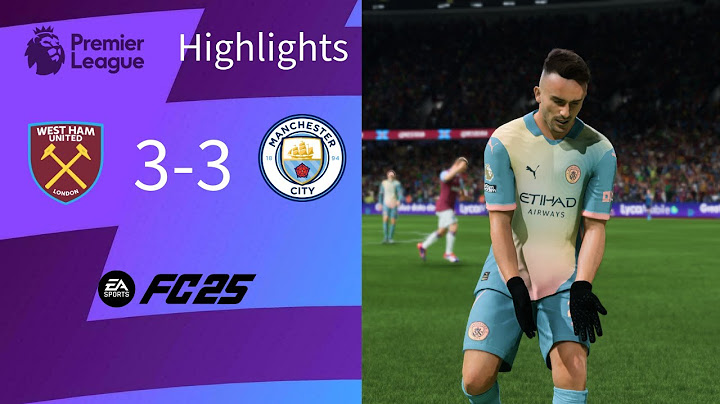 City blow two-goal lead TWICE as Mount scores brace | West Ham 3-3 Man City | FC 25 EPL Highlights