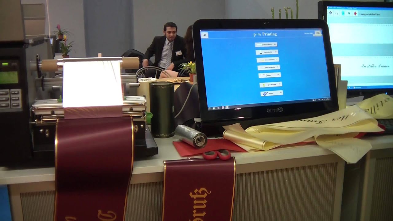 Kurzdarstellung Schleifendruck mit TSC Thermodrucker TTP 384M