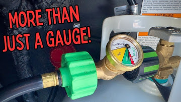 GasStop Propane Tankmeter Installatie | Lekdetector & Noodstop | Ideaal voor iedere kampeerder!