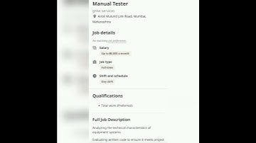 Manual Tester Jobs#fresher #experienced #youtubeshorts #getemployed #manualtestingjobs #qajobs