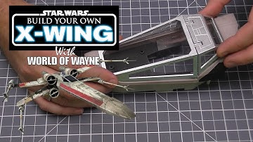Build the X-Wing - Part 18 - Fitting the Glazing