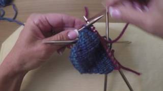 How to Knit on Waste Yarn for an Afterthought Heel