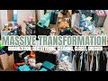 MASSIVE CLEAN DECLUTTER AND ORGANIZE WITH ME | EXTREME ROOM TRANSFORMATION | 2023 CLEAN WITH ME