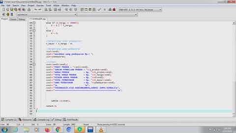 (topik 12) penggabungan aritmatika,if else,do WHILE