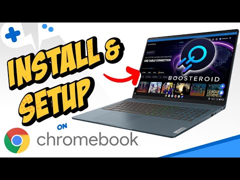 BOOSTEROID | INSTALL & SETUP on CHROMEBOOK #chromebook