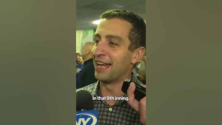 "We just saw one of the greatest games in Mets history!" - David Stearns #shorts