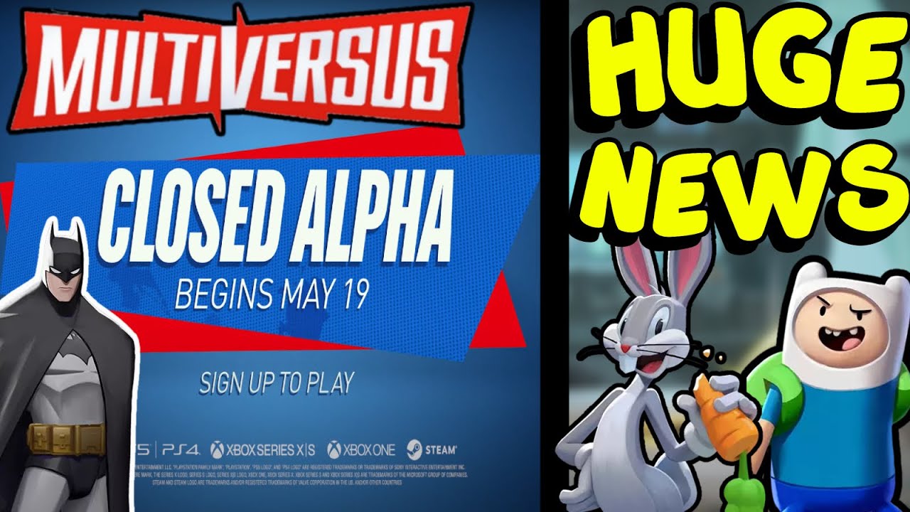 MAJOR MULTIVERSUS NEWS | Closed Alpha STARTS Next Week