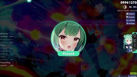 osu! Space Invaders [Dimensional Virtual Arcade] 799x Combo pass