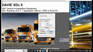 DAF DAVIE XDC II FULLY WORKSTATION ACTIVATED 2019 INSTALLATION STEPS تنصيب برنامج الداف ديفيلوبر