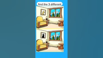 find the 3 different || #179 || finding || #puzzle​ #different #game #shorts #shortfeed