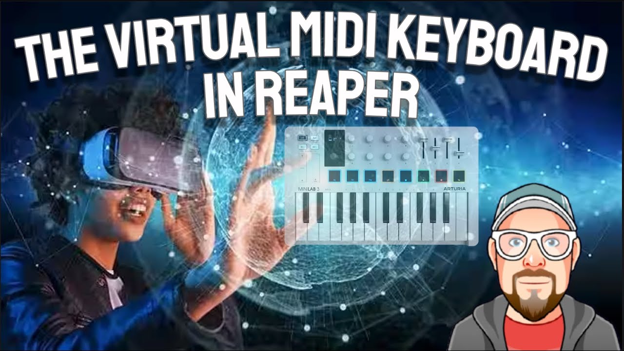 The Virtual MIDI Keyboard in REAPER YouTube