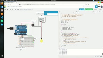 Sensor de luminosidade controlando relé de  energia elétrica com Arduino
