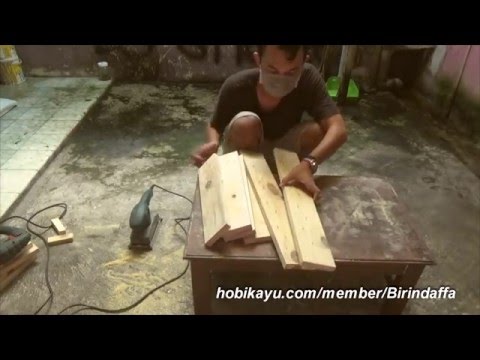  Rak  Dinding  Pallet Jati  Belanda  Kontes HobiKayu YouTube