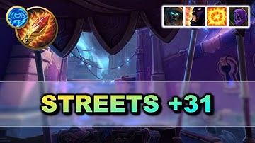 Arcane Mage 10.0.0 Pre-Patch POV - Streets +31 Tyrannical