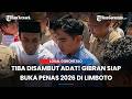 WAPRES GIBRAN TIBA DI GORONTALO! Disambut Adat, Salat Jumat hingga Tinjau PENAS 2026