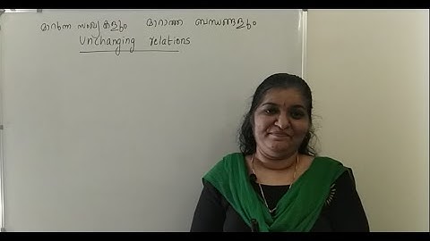 MATH Std7 Chapter3 UNCHANGING RELATIONS PART1