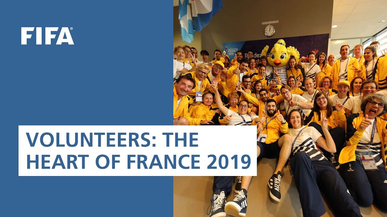 Volunteers  The heart of the FIFA Women's World Cup  YouTube