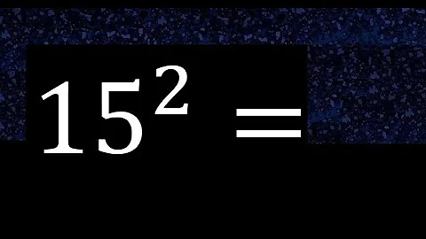 15 exponent 2 , number raised to the power, number above the number