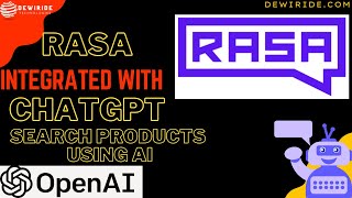 RASA Chatbot + ChatGPT Demo: Advanced Product Search | Experimental POC for E-commerce Domain