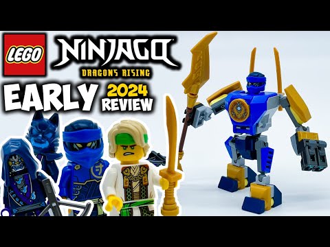 Jay's Mech Battle Pack EARLY 2024 Review! | LEGO Ninjago Dragons Rising Set 71805