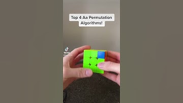 BEST A PERM ALGORITHMS RUBIK’S CUBE PLL