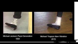Pepsi Generation VS New Vibration | Michael Jackson & Michael Trapson Comparison