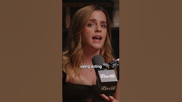 I was using acting as an escape #emmawatson #jayshetty