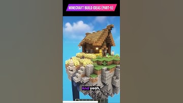 Minecraft project ideas to build in survival (Part -5) #shorts #minecraftshorts #gaming