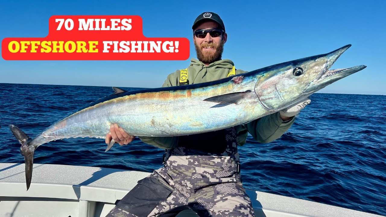 70 Miles Offshore! Wahoo, Tuna & Amberjack | North Carolina Deep Sea Fishing