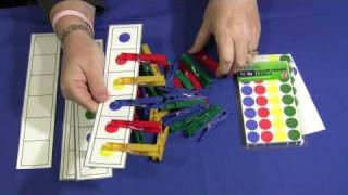 Clothespin Color Matching Strips