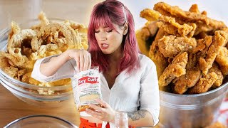 I Turned Soy Curls into Vegan FRIED CHICKEN