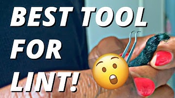 The Best LINT REMOVER for Locs