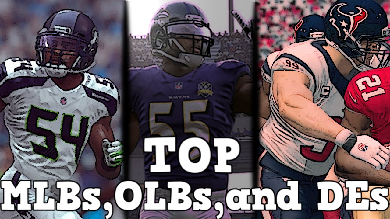 Madden 16: Top 5 Rated- MLBs, OLBs, DEs