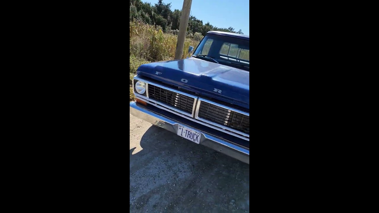 1970 Ford F100 Bumpside