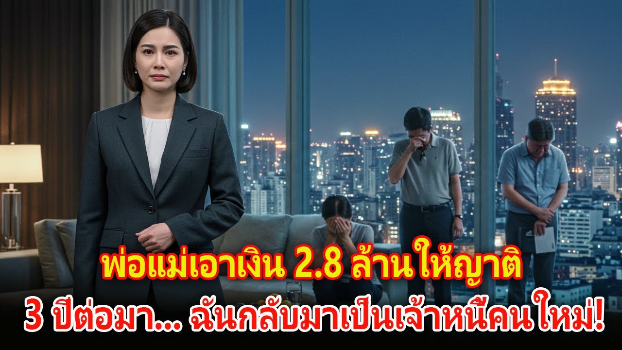 ครอบครัวทุบกระปุกค่าเทอม 2.8 ล้านให้ลูกพี่ลูกน้อง 3 ปีต่อมาฉันกลับมาในฐานะ CEO!
