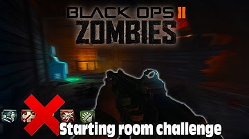 Call of Duty Black ops 2 Zombies Buried Starting room challenge (1440P 60FPS PC)