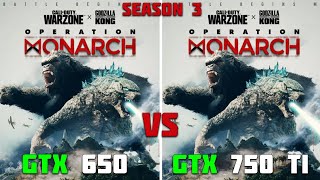 Call of Duty Warzone Pacific (Season 3) on GTX 750 Ti vs GTX 650 2GB | i5 3570