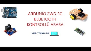 ARDUNİO 2 WD BLUETOOTH KONTROLLÜ ARABA