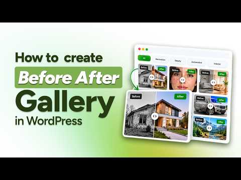 How to create a Before After Gallery in WordPress