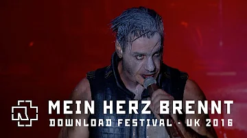 Rammstein - Mein Herz brennt (Live at Download Festival UK 2016)