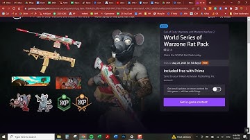 Claim your FREE "Cheesy" Rat Pack operator skin in #warzone through Amazon Gaming!